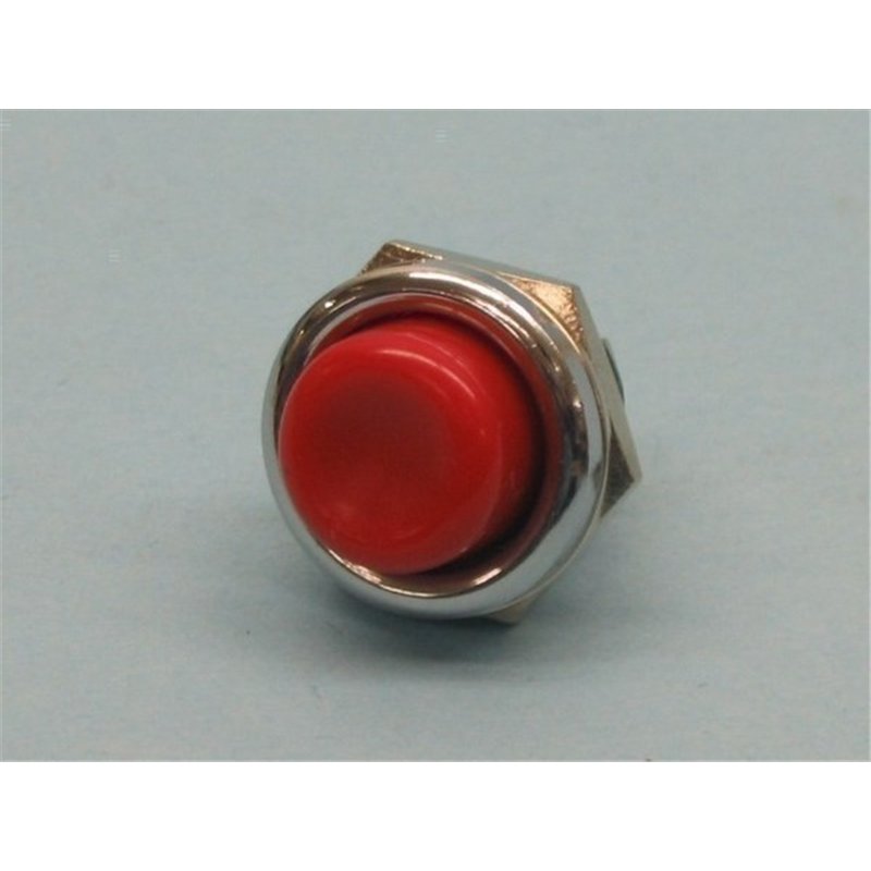 PULSADOR REDONDO ROJO                             