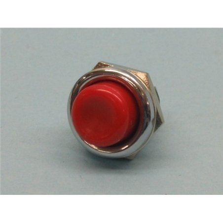 PULSADOR REDONDO ROJO                             