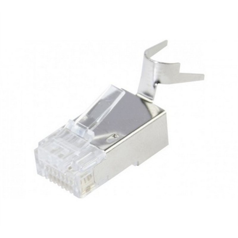 CONECTOR RJ45 8/8V CAT7 BLINDADO (FTP)            