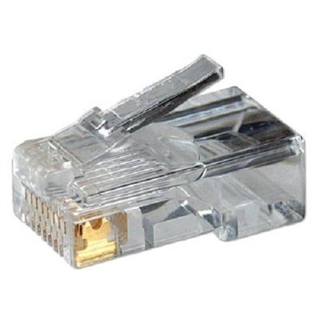 CONECTOR RJ45 CAT6 BLINDADO (FTP)                 