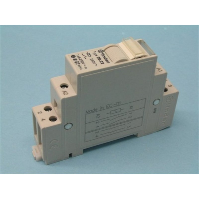 RELE FINDER IMPULSO 20.22 12 V DC (2NA)           