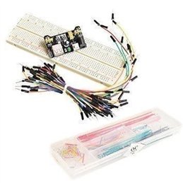KIT ARDUINO PROTOBOARD+PUENTES+MOD ALIMENTACION   