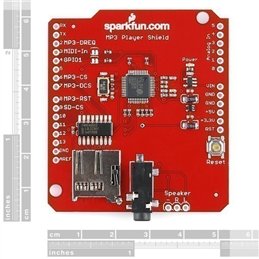 ARDUINO MP3 SCHIELD                               