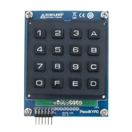 Pmod KYPD: TECLADO 16 BOTONES                     