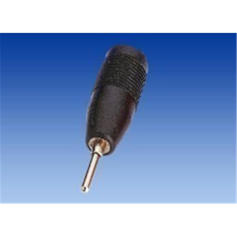 ADAPTADOR BANANA 2MM M/4MM H NEGRO                
