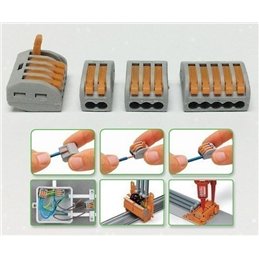 FICHA EMPALME COMPACTA 3 VIAS                     