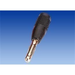 ADAPTADOR BANANA 4MM M/2MM H NEGRO                