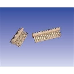 CONECTOR POSTE M 2P ACODADO PASO 2,54             