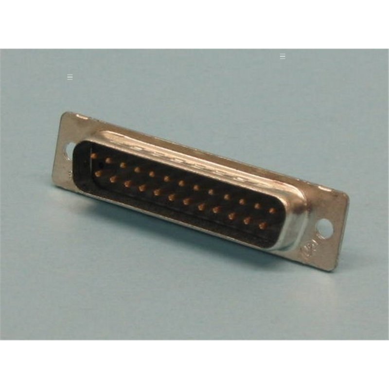 CONECTOR SUBD 25M SOLD AMP                        