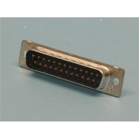 CONECTOR SUBD 25M SOLD AMP                        