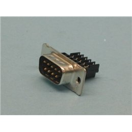 CONECTOR SUBD 9M DES AISL AMP                     