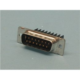 CONECTOR SUBD 15M DES AISL AMP                    