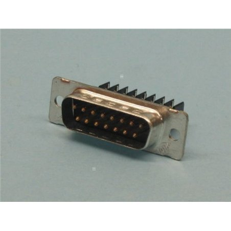 CONECTOR SUBD 15M DES AISL AMP                    