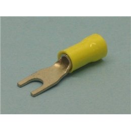 TERMINAL AMARILLO HORQUILLA 4.5MM                 