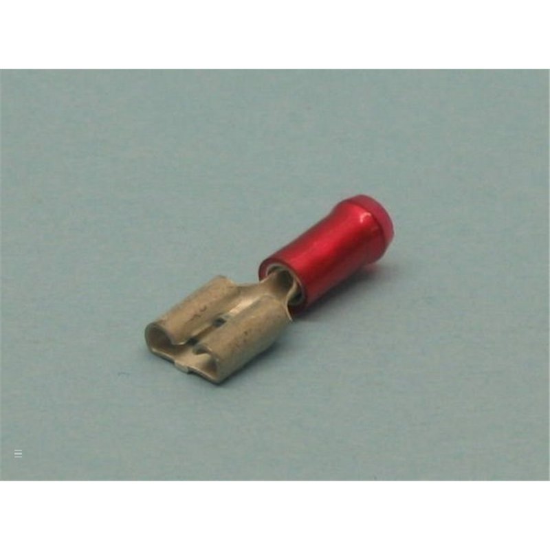 TERMINAL ROJO FASTON H 6.3MM                      