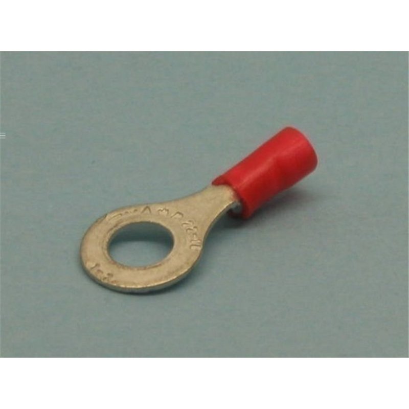 TERMINAL ROJO CERRADO 6MM                         