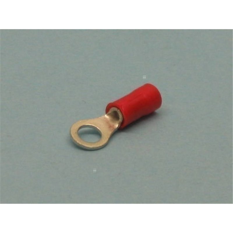 TERMINAL ROJO CERRADO 4MM                         