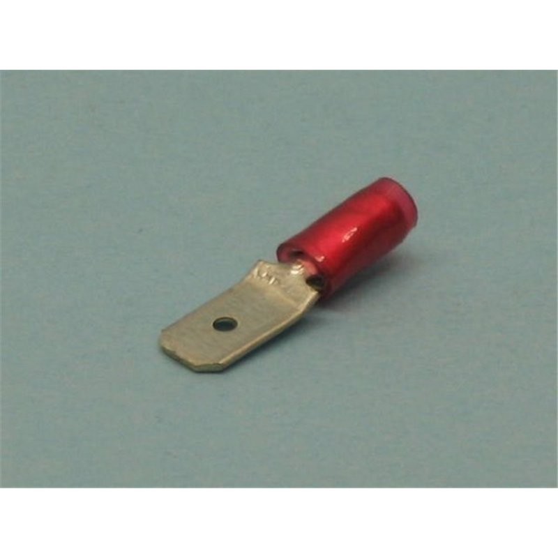 TERMINAL ROJO FASTON M 6.3MM                      