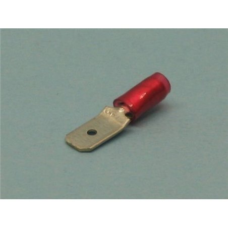 TERMINAL ROJO FASTON M 6.3MM                      