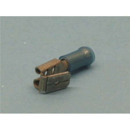 TERMINAL AMP AZUL FASTON M/H 6.3MM                