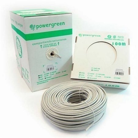 CABLE UTP CAT6 RIGIDO LIBRE HALOGENO COBRE        