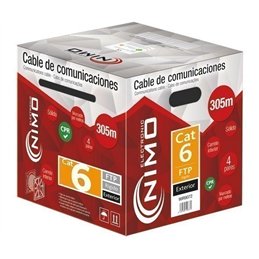 CABLE FTP CAT6 RIGIDO EXTERIOR                    