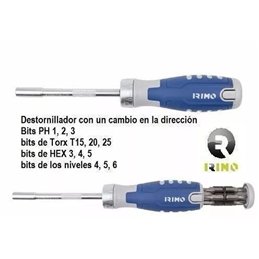 DESTORNILLADOR IRIMO CARRACA 12 PUNTAS            