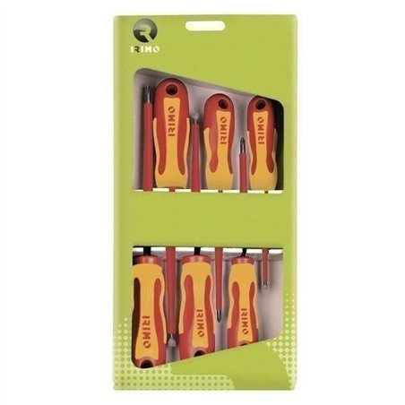 JUEGO DESTORNILLADOR 6 PIEZAS AISLADO IRIMO       