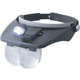 LUPA CABEZA CON VISERA                            
