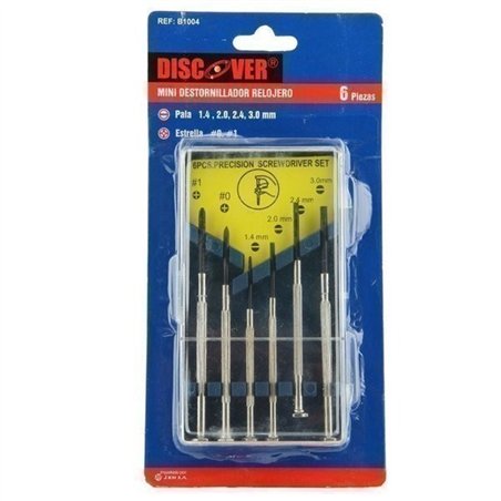 JUEGO RELOJERO ROES 6 PIEZAS                      