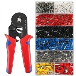 TENAZA PUNTERAS 0,5 A 10MM CRIMPADO HEXAGONAL     