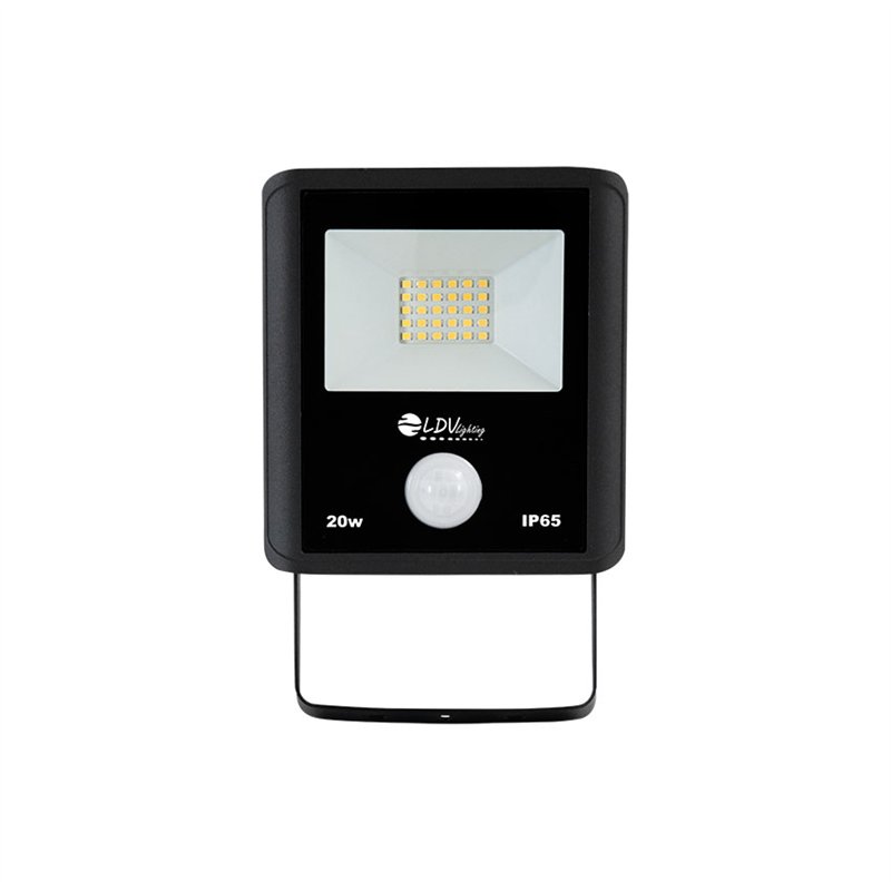 FOCO LED 20W BLANCO FRIO C/SENSOR                 
