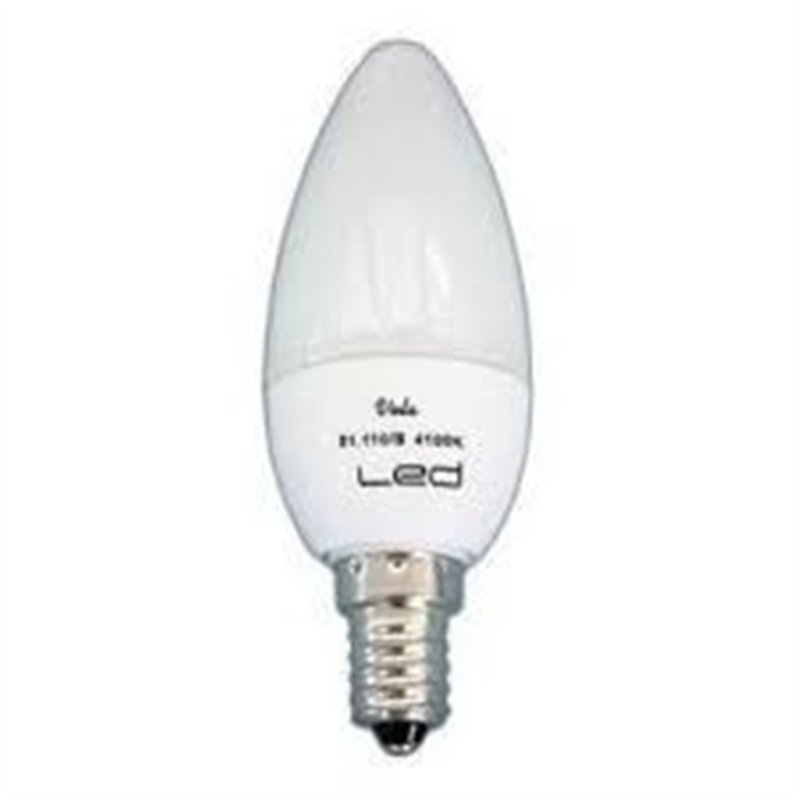 LAMPARA BAJO CONSUMO VELA 11W  E14 DIA            