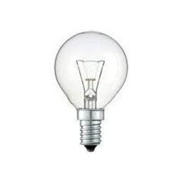 LAMPARA ESFERICA CLARA 25W 230V E14               