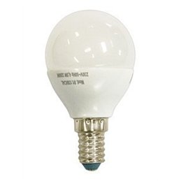 LAMPARA LED ESFERICA 5W 230V 200º E-14 CAL        