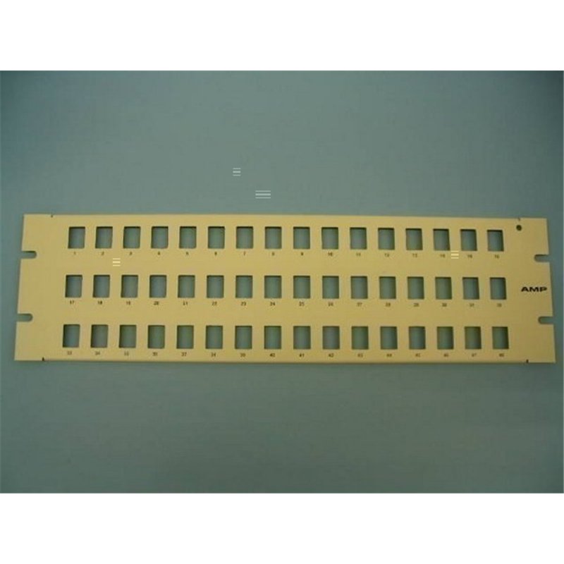 PANEL AMP 48 PORT RJ45 S/CONECTORES               