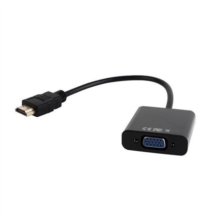 CONVERSOR VIDEO HDMI A VGA (CON AUDIO)            