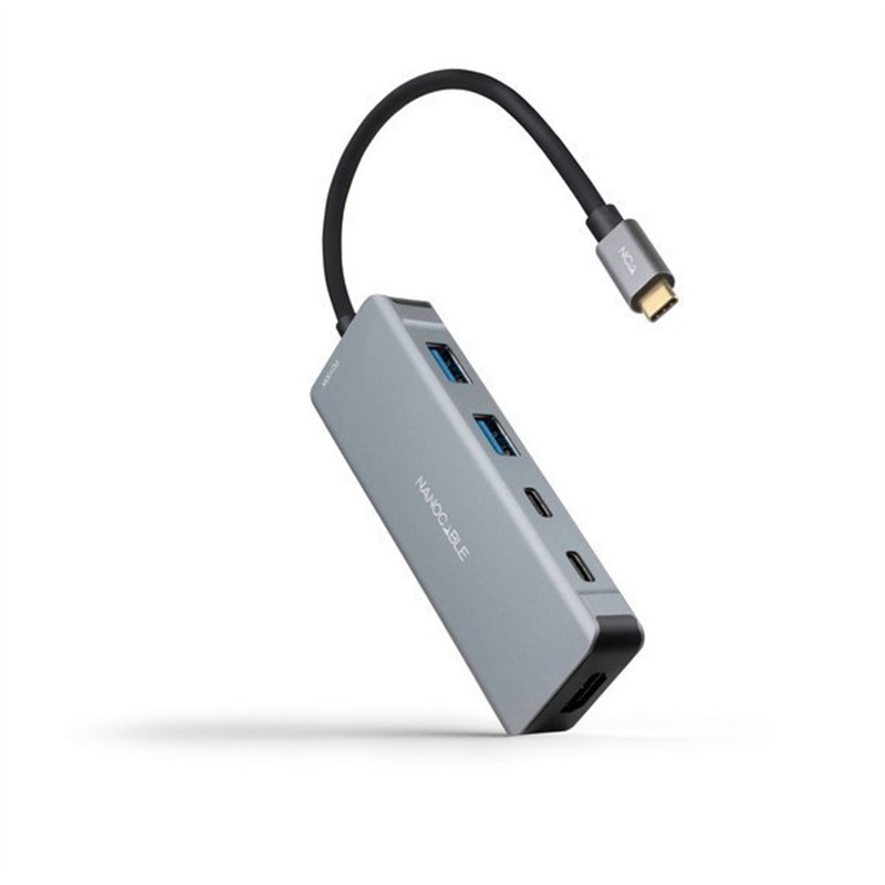 HUB USB-C A USB 3.0 + HDMI + USB-C 3.0            