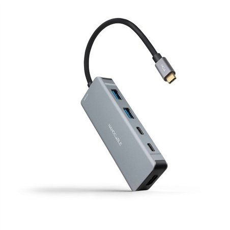 HUB USB-C A USB 3.0 + HDMI + USB-C 3.0            