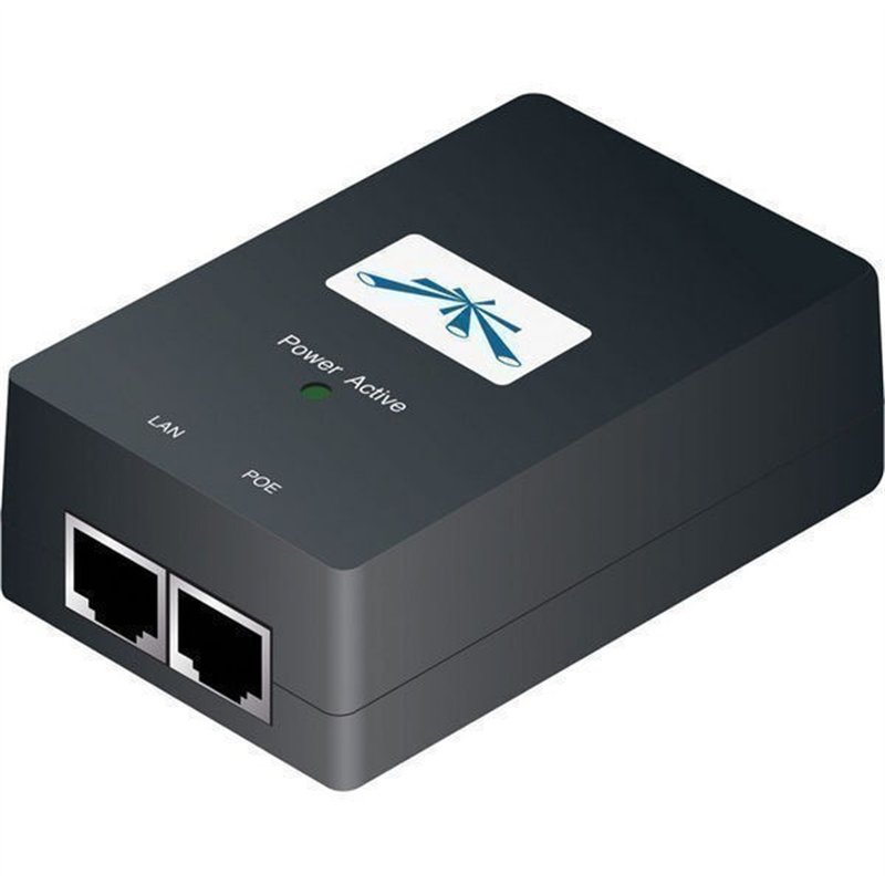 ALIMENTADOR POE UBIQUITI 48V 0,5A GIGABIT         