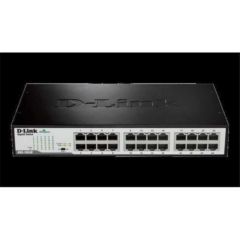 SWITCH 24 PORT DGS 1024D 10/100/1000 SOHO         