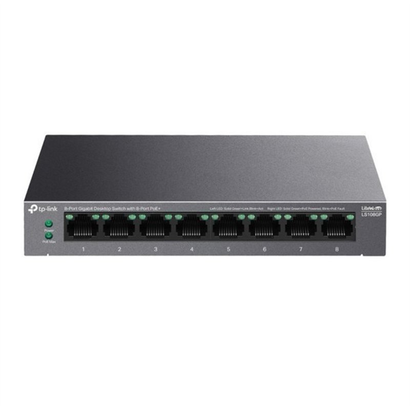SWITCH 8 PORT TP-LINK 10/100/1000  LS108GP POE    