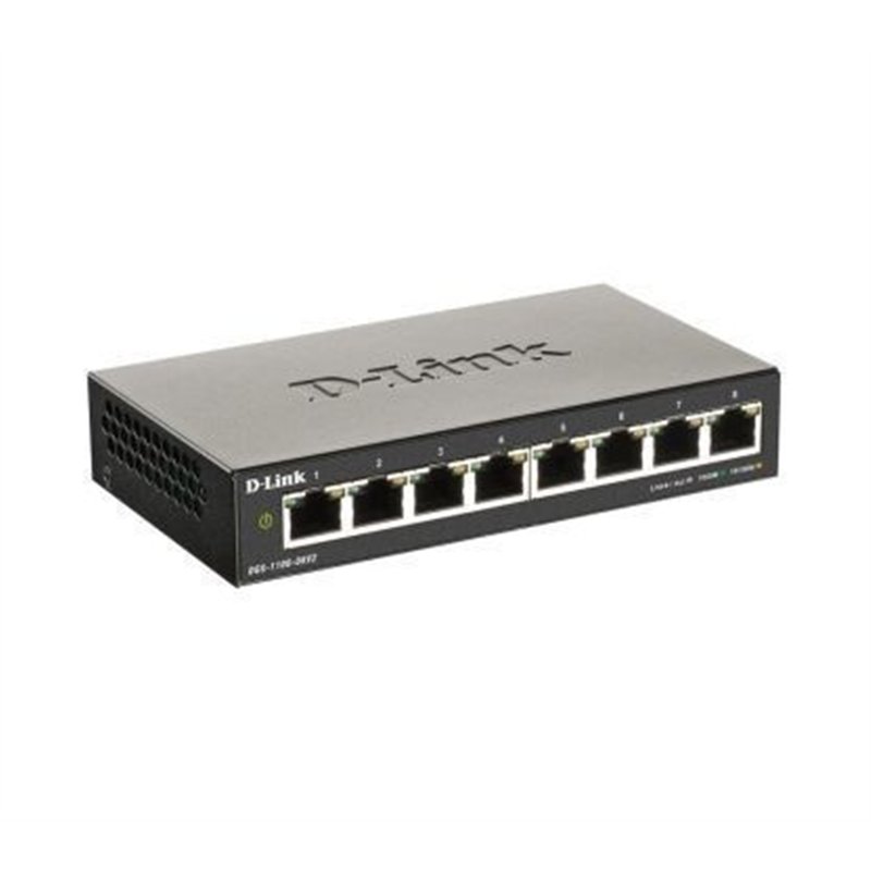 SWITCH 8 PORT DLINK DGS-1100-08V2                 