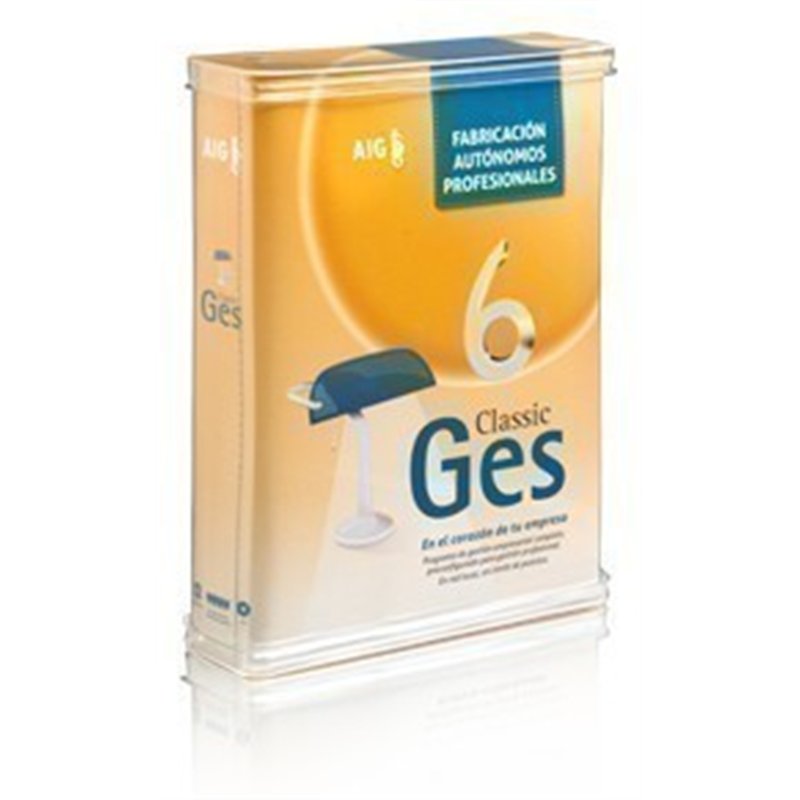 SOFTWARE CLASSICGES 6 FABRICACION - AUTONOMOS     