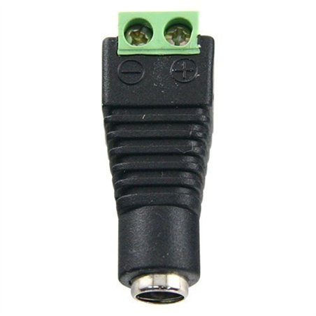 JACK ALIMENTACION 2,1MM MACHO TORNILLO            