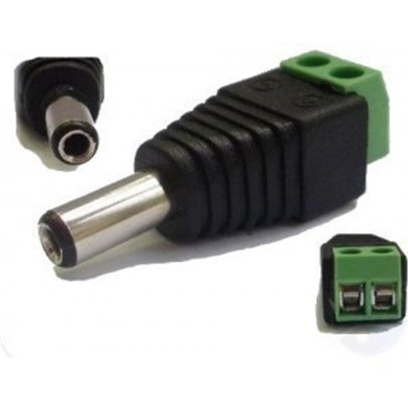 JACK ALIMENTACION 2,1MM TORNILLO                  