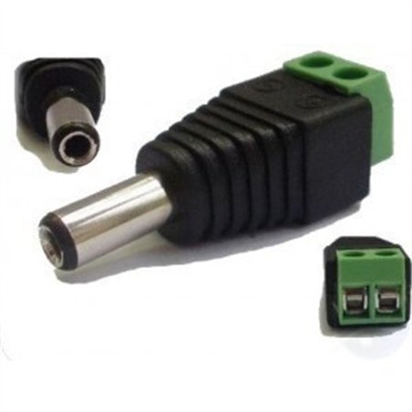 JACK ALIMENTACION 2,1MM TORNILLO                  