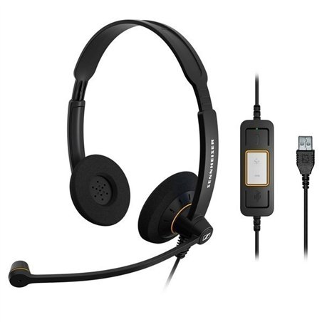 AURICULAR SENNHEISER SC60MS USB                   