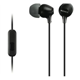 AURICULAR SONY CON MICROFONO NEGRO                