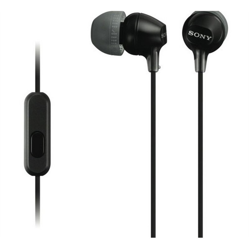 AURICULAR SONY CON MICROFONO NEGRO                